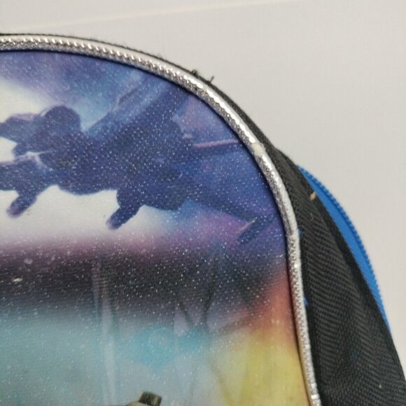 Star Wars The Force Awakens Back Pack 11"X11" Blue & Blacksee Picture - Picture 3 of 6